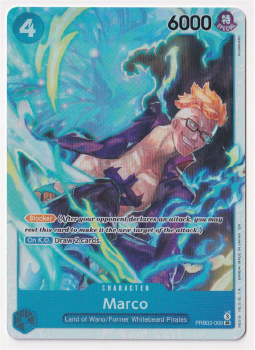 Marco single card from One Piece Trading Card Game