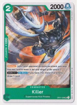 Killer single card from One Piece Trading Card Game