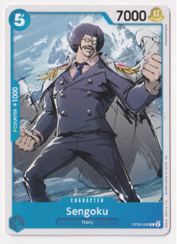 Sengoku single card from One Piece Trading Card Game