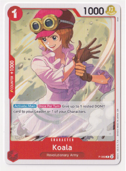 Koala single card from One Piece Trading Card Game