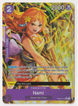 Nami single card from One Piece Trading Card Game