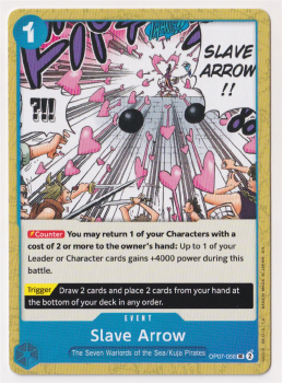 Slave Arrow single card from One Piece Trading Card Game