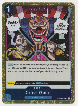 Cross Guild single card from One Piece Trading Card Game