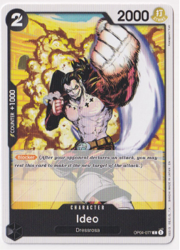 Ideo single card from One Piece Trading Card Game