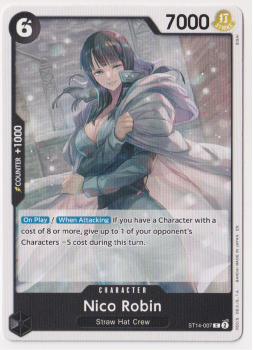Nico Robin single card from One Piece Trading Card Game