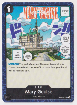 Mary Geoise single card from One Piece Trading Card Game