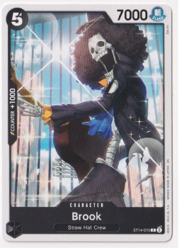 Brook single card from One Piece Trading Card Game
