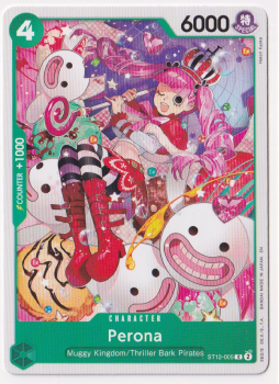Perona single card from One Piece Trading Card Game