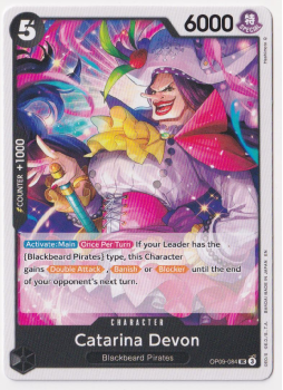 Catarina Devon single card from One Piece Trading Card Game