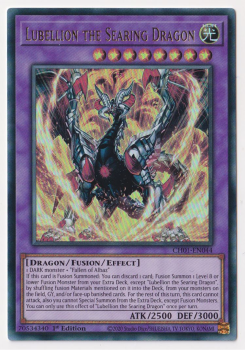 Lubellion the Searing Dragon (Ultra Rare) single card from Yu-Gi-Oh!