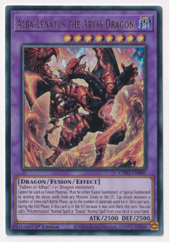 Alba-Lenatus the Abyss Dragon (Ultra Rare) single card from Yu-Gi-Oh!