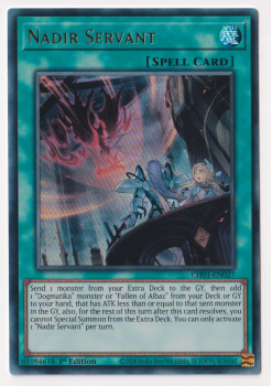 Nadir Servant (Ultra Rare) single card from Yu-Gi-Oh!