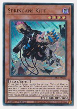 Springans Kitt (Ultra Rare) single card from Yu-Gi-Oh!