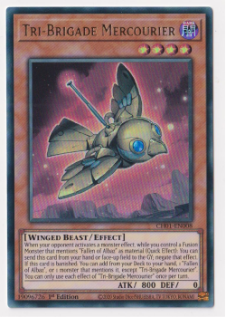 Tri-Brigade Mercourier (Ultra Rare) single card from Yu-Gi-Oh!
