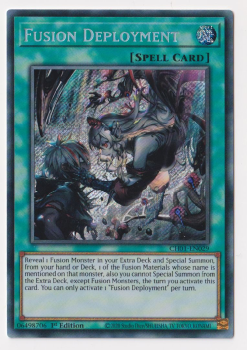 Fusion Deployment (Secret Rare) single card from Yu-Gi-Oh!