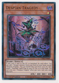 Despian Tragedy (Ultra Rare) single card from Yu-Gi-Oh!