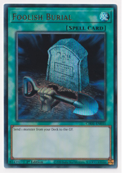 Foolish Burial (Ultra Rare) single card from Yu-Gi-Oh!