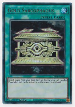 Gold Sarcophagus (Ultra Rare) single card from Yu-Gi-Oh!