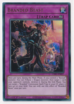 Branded Beast (Ultra Rare) single card from Yu-Gi-Oh!