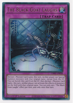 The Black Goat Laughs (Ultra Rare) single card from Yu-Gi-Oh!