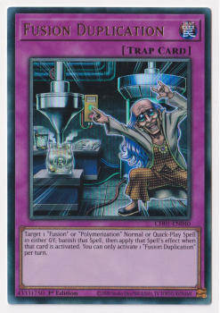 Fusion Duplication (Ultra Rare) single card from Yu-Gi-Oh!