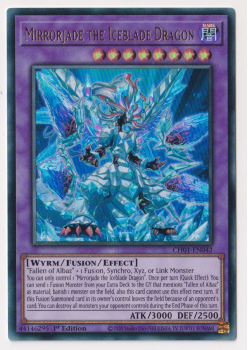 Mirrorjade the Iceblade Dragon (Ultra Rare) single card from Yu-Gi-Oh!