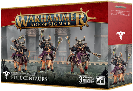 Helsmiths of Hashut Bull Centaurs/Annointed Sentinels