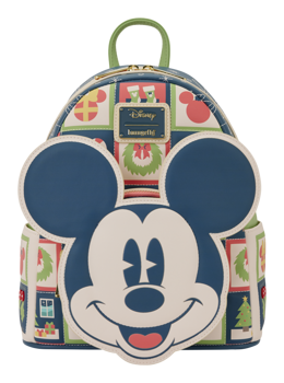 Loungefly - Mickey & Minnie Holiday Mini Backpack