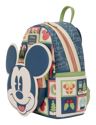 Loungefly - Mickey & Minnie Holiday Mini Backpack - Image 2