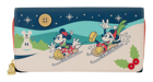 Loungefly - Mickey & Minnie Holiday Flap Wallet