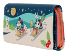 Loungefly - Mickey & Minnie Holiday Flap Wallet - Image 2