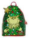 Loungefly - Dr.Suess Grinch Holiday Mini Backpack