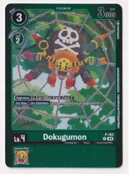 Dokugumon (PARALLEL RARE) single card from Digimon