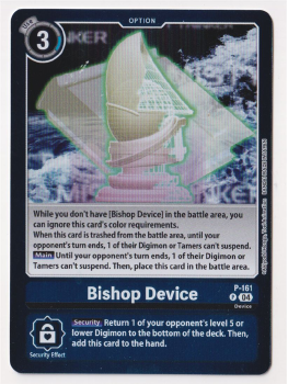 Bishop Device (PARALLEL RARE) single card from Digimon