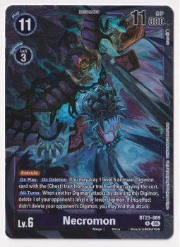 Necromon single card from Digimon