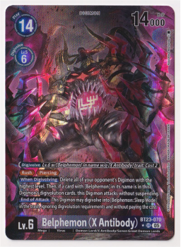Belphemon (X Antibody) (ALTERNATIVE ART) single card from Digimon