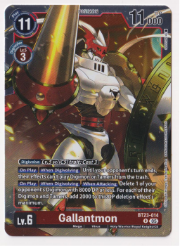 Gallantmon single card from Digimon