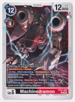 Machinedramon single card from Digimon