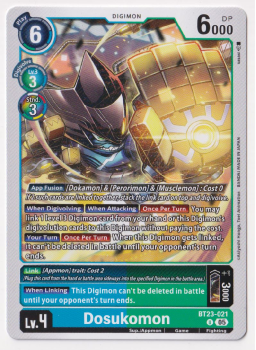 Dosukomon single card from Digimon