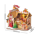 Rolife DIY Miniature House - Gingerbread House DG176 - Image 5