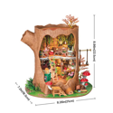 Rolife Fairytale Tree House DIY Miniature House DG179 - Image 4
