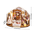 Rolife Elsa's Tailoring DIY Miniature House DG178 - Image 5