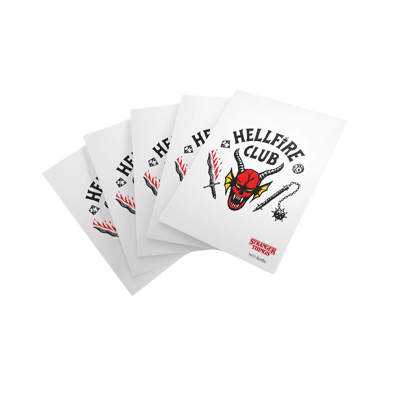 Gamegenic: Stranger Things - Hellfire Club Art Sleeves Hellfire Club