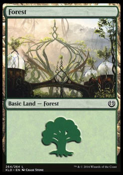 Forest (FOIL) : KALADESH 264/274 - Magic the Gathering Single Card
