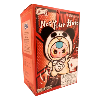 Baby Three Not Your Hero Mystery Plush