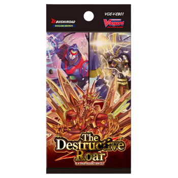 Cardfight!! Vanguard - V-EB01 - The Destructive Roar Booster Pack (7 cards)
