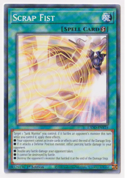 Scrap Fist (Common) single card from Yu-Gi-Oh!