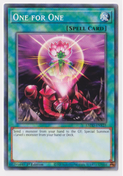 One for One (Common) single card from Yu-Gi-Oh!