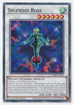 Splendid Rose (Common) single card from Yu-Gi-Oh!