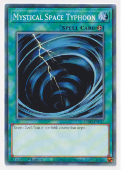 Mystical Space Typhoon (Common) single card from Yu-Gi-Oh!